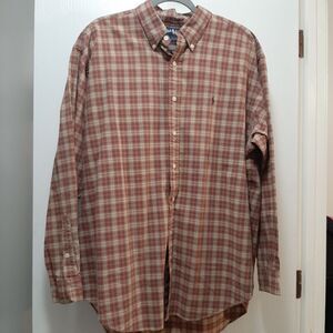 RALPH LAUREN Button Down Shirt Blake 100% Cotton XL Men Smart Casual